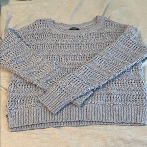 Abercrombie&Fitch Cozy Knit Ash-blue sweater